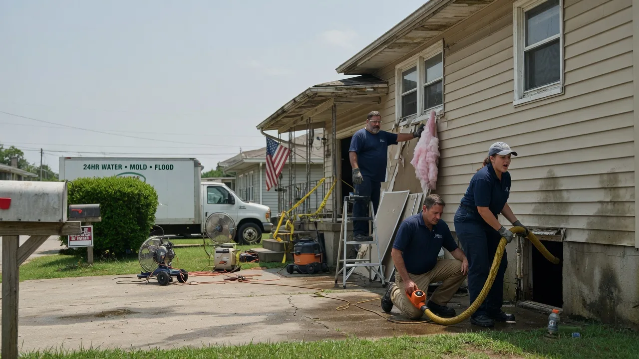 Water Damage Repair in Mather, PA near me
